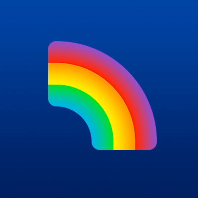 Rainbow logo